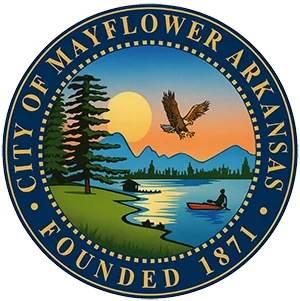 Seal of the city of Mayflower